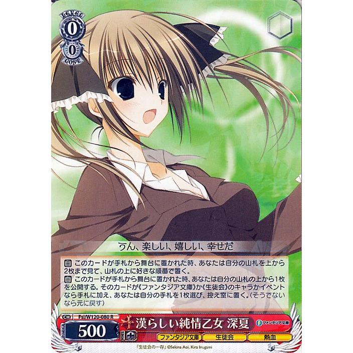 ヴァイスシュヴァルツ 富士見ファンタジア文庫 Vol.2 漢らしい純情乙女 