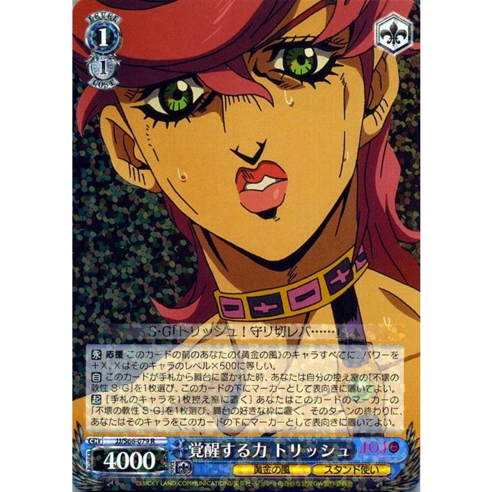 ヴァイスシュヴァルツ ジョジョの奇妙な冒険 黄金の風 覚醒する力