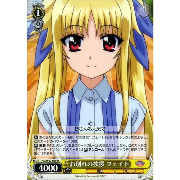 ヴァイス リリカルなのは 自分の意思なのは もうひとりの魔法少女