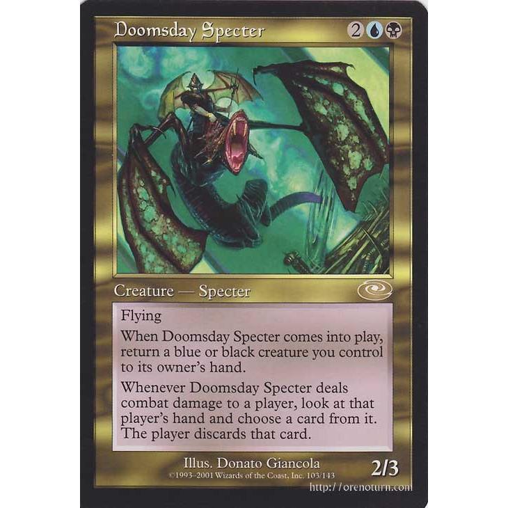 マジック ザ ギャザリング 終末の死霊 Doomsday Specter レア 英語版 プレーンシフト シングルカード Pls En103 R Pls En103 R カードミュージアム Yahoo 店 通販 Yahoo ショッピング