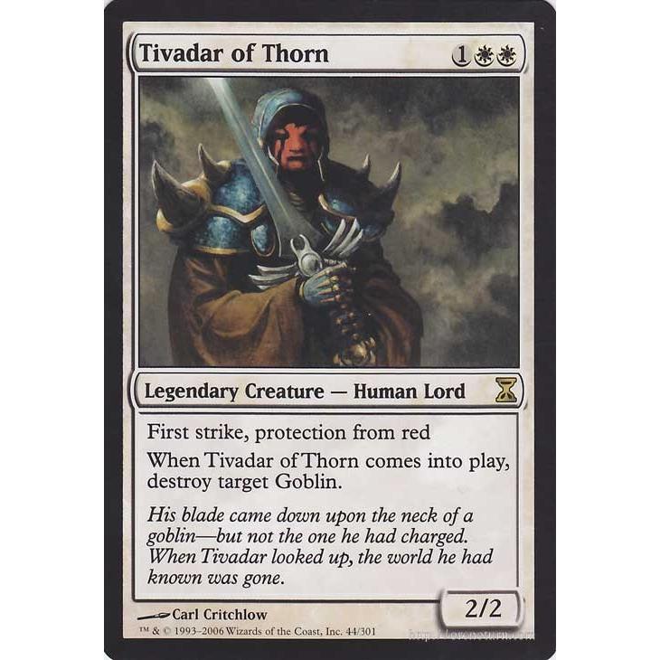 マジック ザ ギャザリング 茨の騎士ティヴァダール Tivadar Of Thorn レア 英語版 時のらせん シングルカード Tsp En044 R Tsp En044 R カードミュージアム Yahoo 店 通販 Yahoo ショッピング