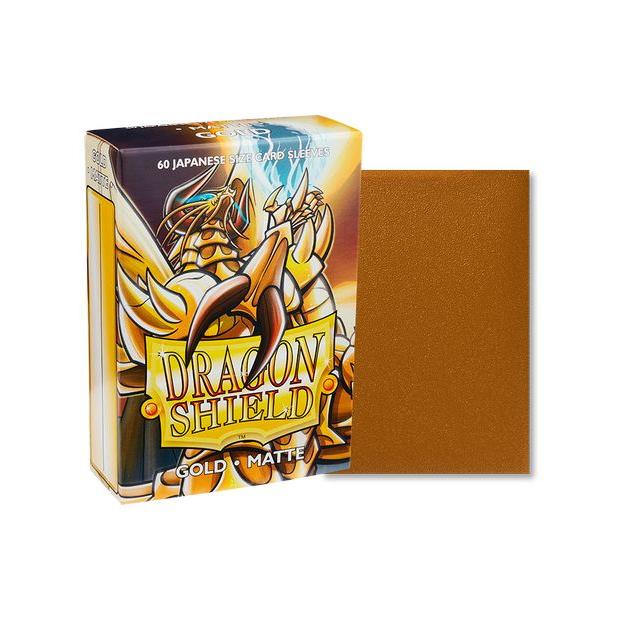 ドラゴンシールド マット ジャパニーズサイズ ゴールド 60枚入り ドラゴンシールド マット ジャパニーズサイズ ゴールド 60枚入り