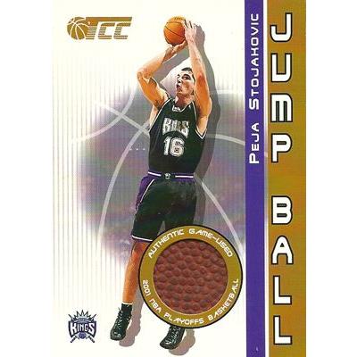ペジャ・ストヤコビッチ Peja Stojakovic 01/02 Topps TCC Jump Ball  