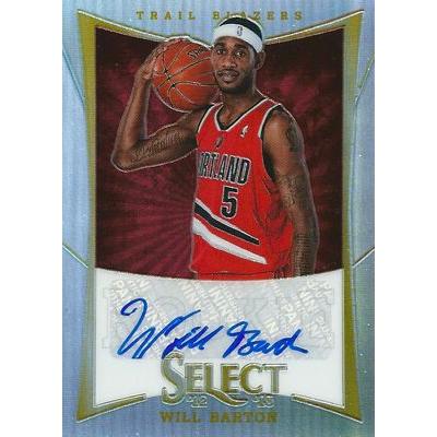 ウィル・バートン NBAカード Will Barton 12/13 Select Rookie Prizms Autographs 186/199  :130529-09s:カードファナティック - 通販 - Yahoo!ショッピング