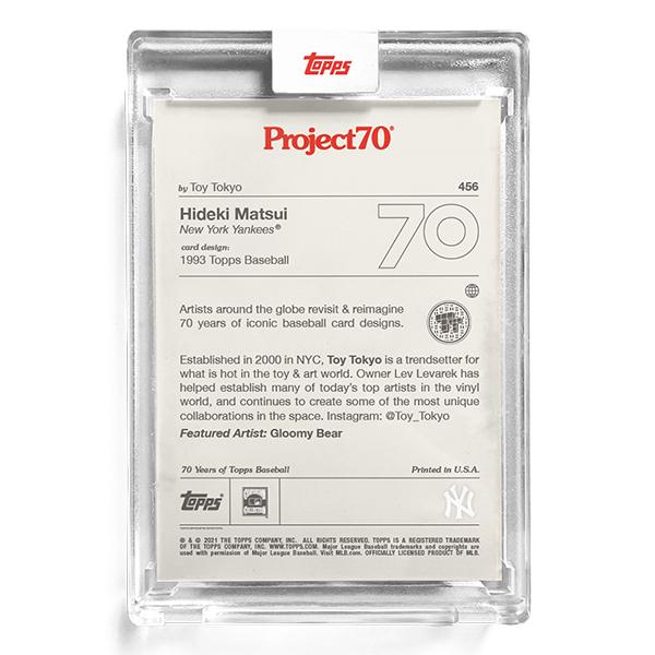 松井秀喜 #456 Topps Project70 Card Hideki Matsui by Toy Tokyo 9/7