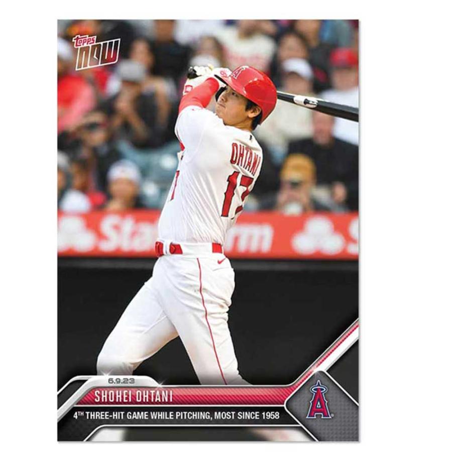大谷翔平 #419 投手として3安打以上を4回記録したのは1958年以来となっ