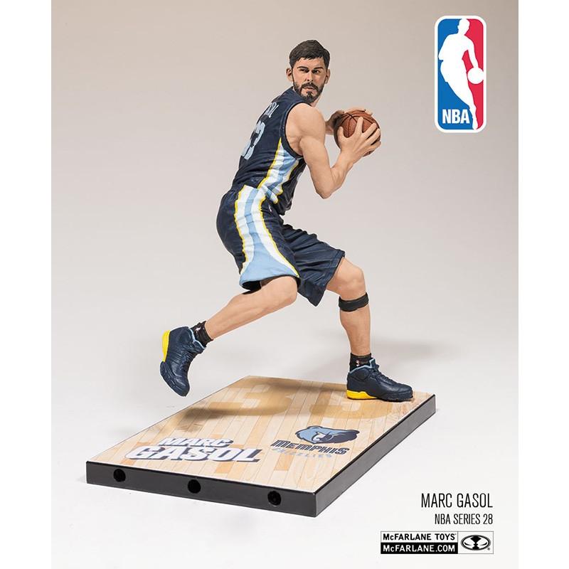 バスケフィギュア マルク・ガソル マクファーレンNBA 28 (グリズリーズ/ネイビー) / Marc Gasol｜cardfanatic