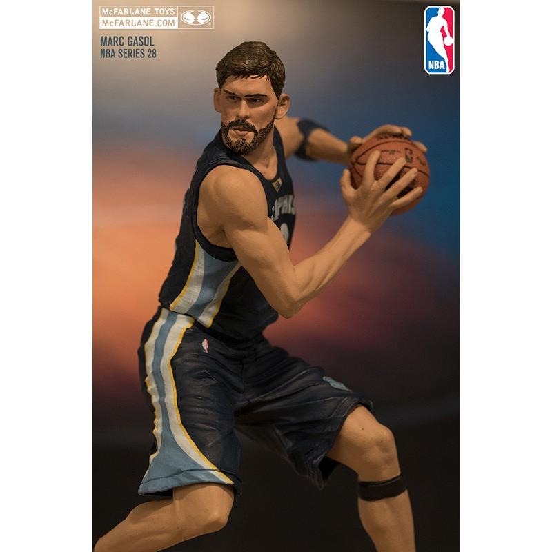 バスケフィギュア マルク・ガソル マクファーレンNBA 28 (グリズリーズ/ネイビー) / Marc Gasol｜cardfanatic｜03