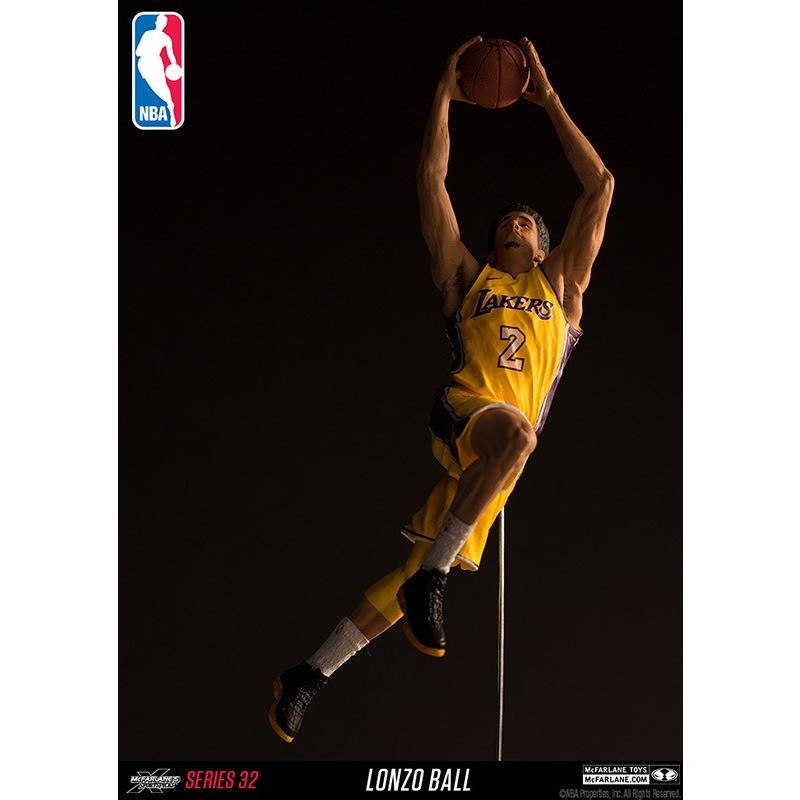 バスケフィギュア ロンゾ ボール マクファーレンnba 32 レイカーズ イエロー Lonzo Ball 4 3入荷 Bkmf 32 カードファナティック 通販 Yahoo ショッピング