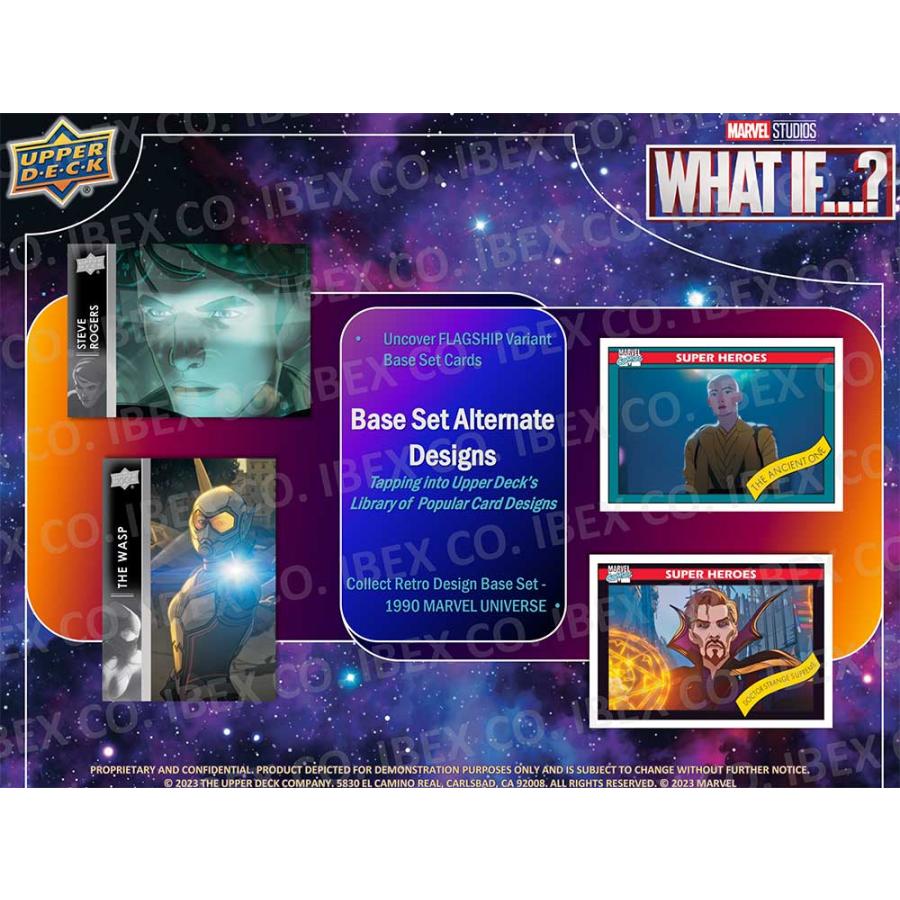 MCUアニメシリーズ 『ホワット・イフ...?』 シーズン1 / 2023 Upper Deck Marvel What If…? Trading Cards ボックス (Box)｜cardfanatic｜04