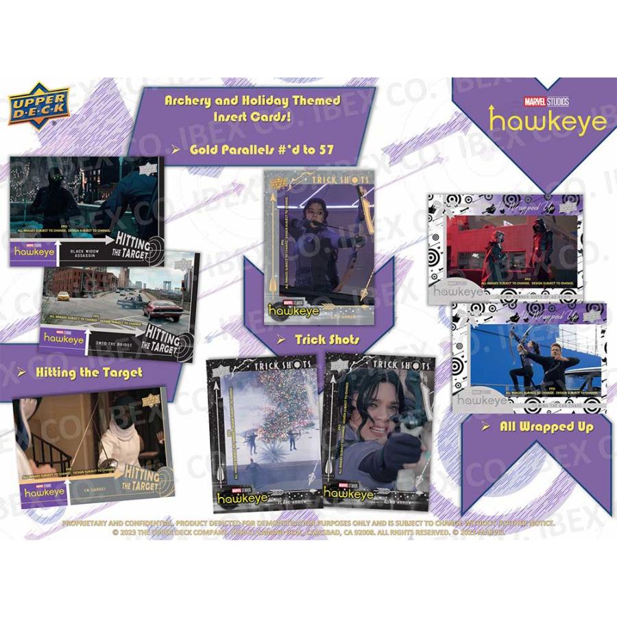 MCUテレビドラマシリーズ 『ホークアイ』 / 2023 Upper Deck Marvel Studios Hawkeye Trading Cards ボックス (Box) 11/2発売｜cardfanatic｜04