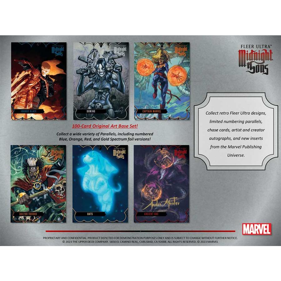 マーベル 2023 Upper Deck Marvel Fleer Ultra Midnight Sons マーベル 2023 Upper Deck Marvel Fleer Ultra Midnight Sons