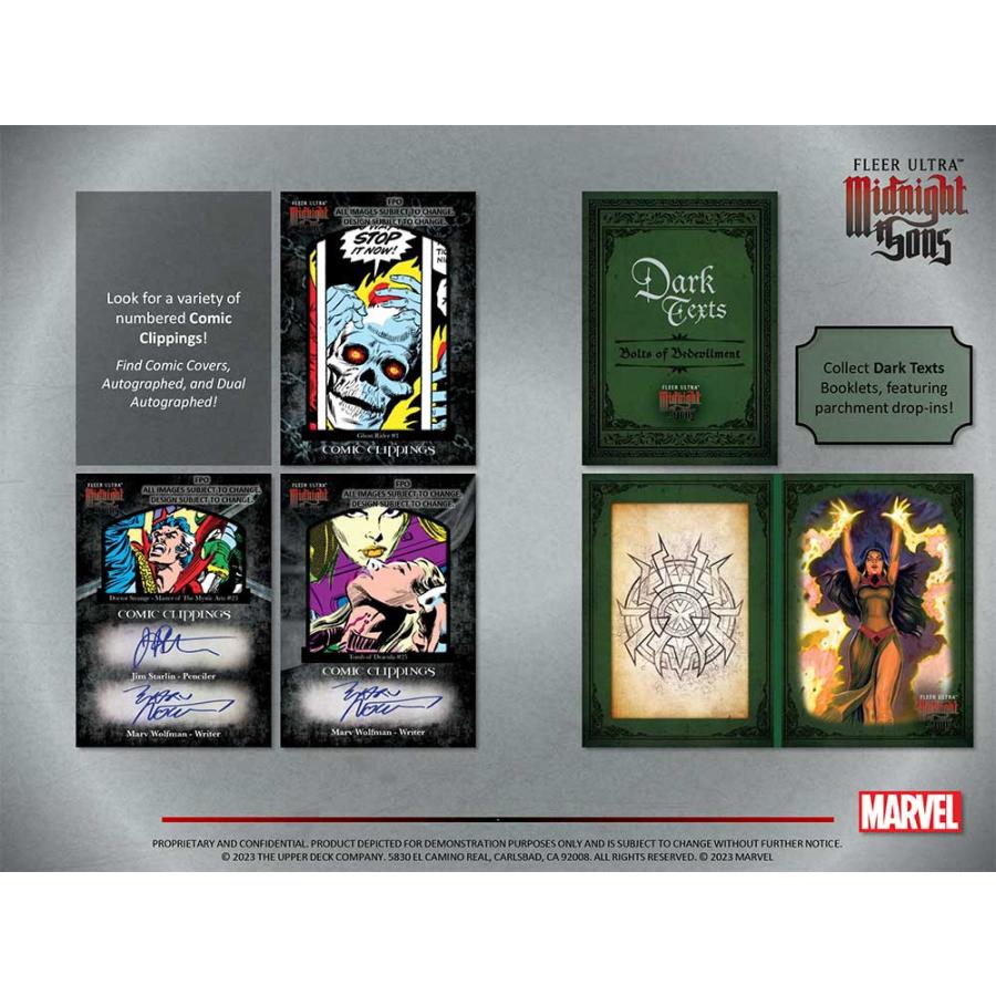 マーベル 2023 Upper Deck Marvel Fleer Ultra Midnight Sons マーベル 2023 Upper Deck Marvel Fleer Ultra Midnight Sons