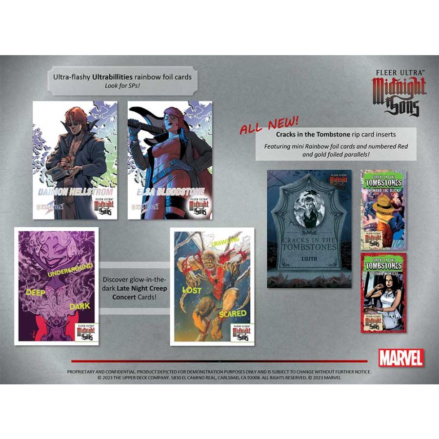 マーベル 2023 Upper Deck Marvel Fleer Ultra Midnight Sons Trading Cards ボックス (Box) 1/13入荷! : ec-1245 : カードファナティック - 通販 - Yahoo!ショッピング マーベル 2023 Upper Deck Marvel Fleer Ultra Midnight Sons Trading Cards ボックス (Box) 1/13入荷! : ec-1245 : カードファナティック - 通販 - Yahoo!ショッピング