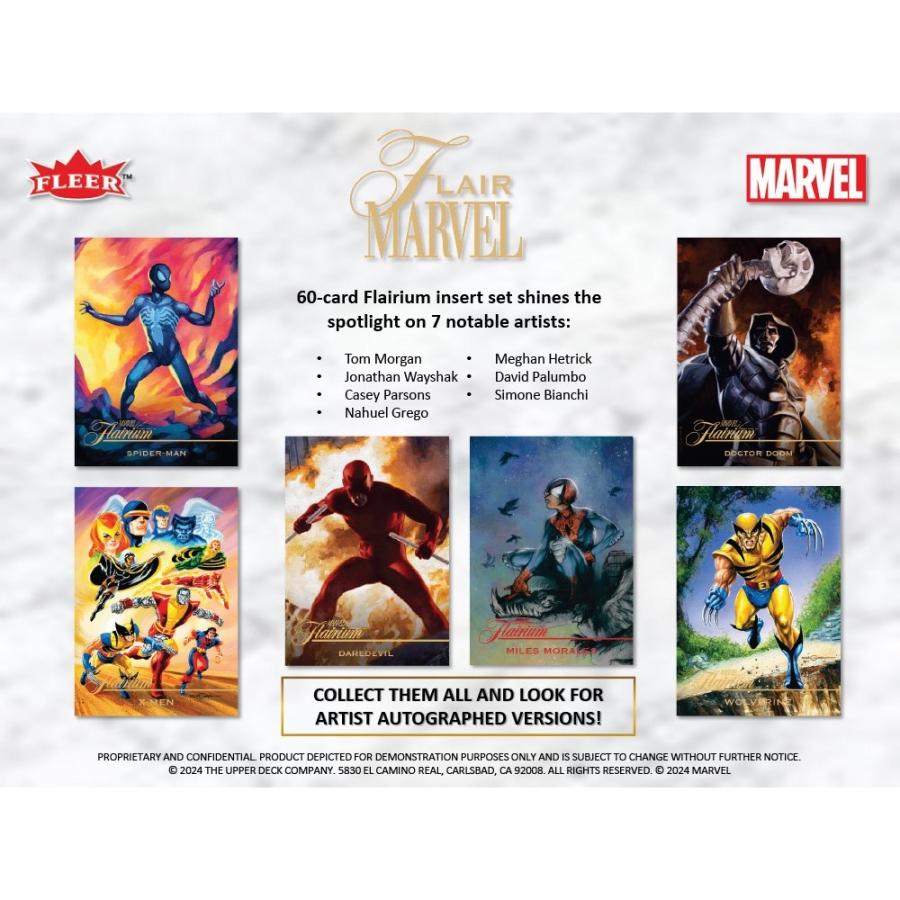 マーベル 2023 Upper Deck Marvel Flair Trading Cards ボックス (Box 