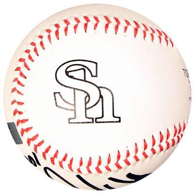 細川亨 通算1000試合出場記念 福岡ソフトバンクホークス 直筆サイン