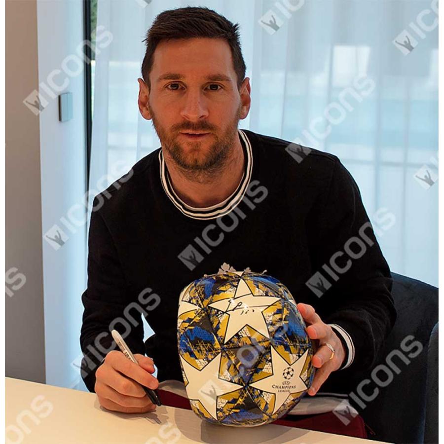 リオネル メッシ 直筆サイン入りサッカーボール Lionel Messi Official Signed 19 Uefa Champions League Football Mem Sci Lme97 カードファナティック 通販 Yahoo ショッピング