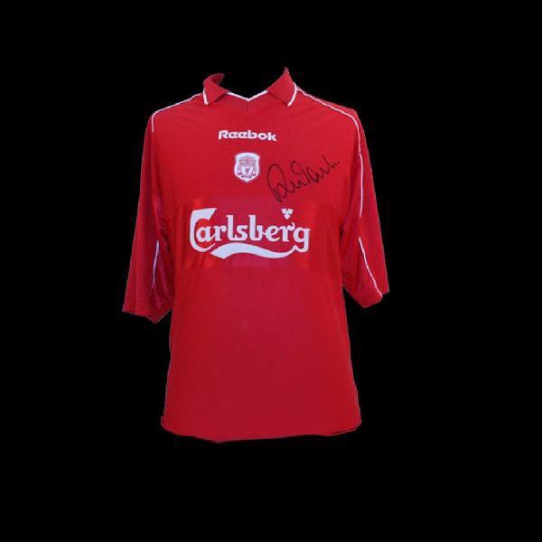ロビー・ファウラー 自筆知らせ制服 (Treble Winning Liverpool) / Robbie Fowler スポーツ-サッカー、フットサル