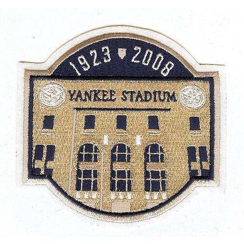 （セール）ヤンキースタジアム ファイナルシーズン ロゴパッチ (Yankees) (ヤンキース) mlbgoods006カード