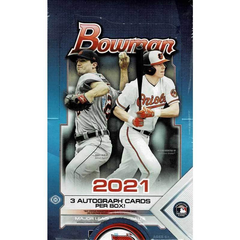 MLB 2021 Bowman Baseball Jumbo ボックス、4/28入荷！｜cardfanatic