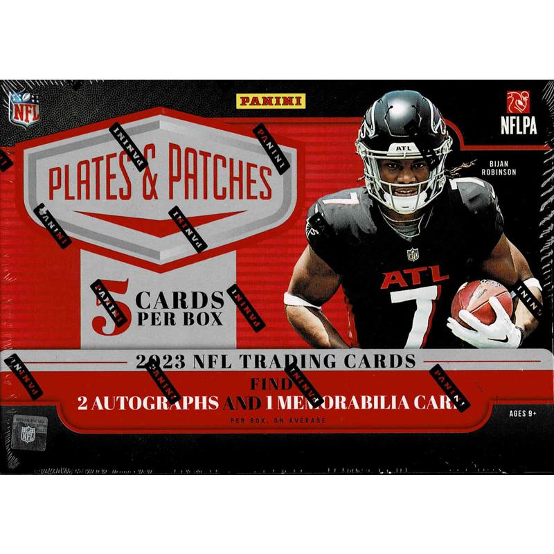 NFL 2023 Panini Plates & Patches Football ボックス(Box) nfl20232007カード