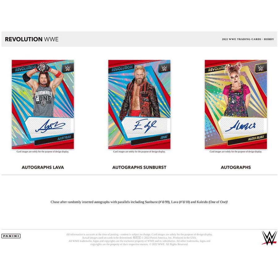 プロレスカード 2022 Panini Revolution WWE ボックス (Box) : カード 