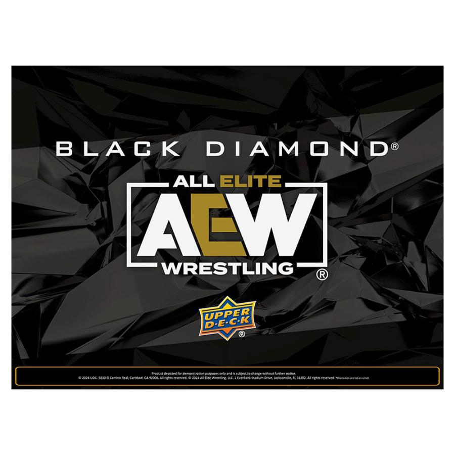 プロレスカード AEW 2024 Upper Deck All Elite Wrestling Black Diamond Trading Cards ボックス (Box)_1