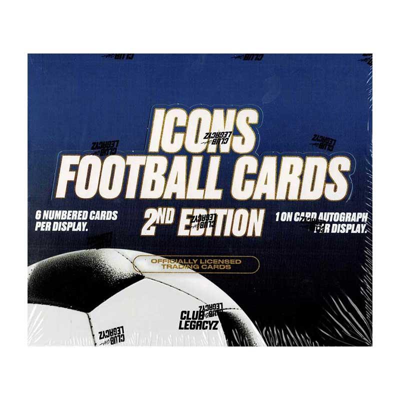 2025 Club Legacyz Icons Football Cards 2nd Edition ボックス（Box