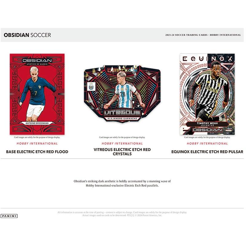 2023-24 Panini Obsidian Soccer Hobby International ボックス 2023-24 Panini Obsidian Soccer Hobby International ボックス