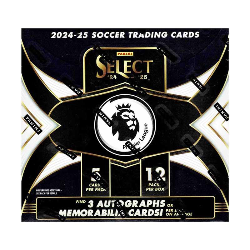 セール）2024-25 Panini Select Premier League Soccer Hobby Box 