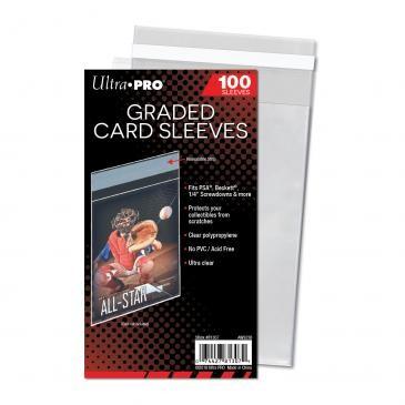 Ultra Pro ウルトラプロ グレーディングホルダー用バッグ シール付クリアパック 100枚入り 81307 Graded Card Sleeves Resealable Up 81307 カードファナティック 通販 Yahoo ショッピング