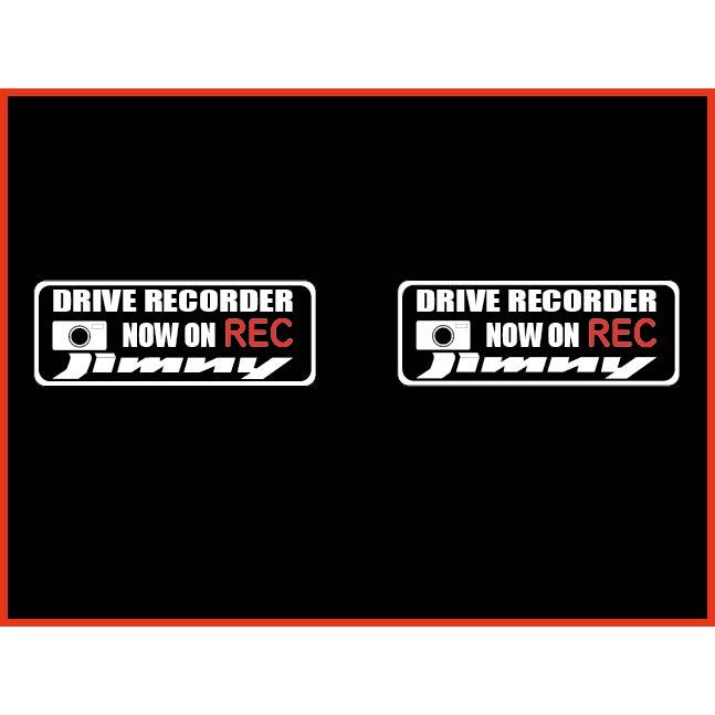 ジムニー ドライブレコーダー ステッカー ドラレコ スズキ シール セキュリティ | 