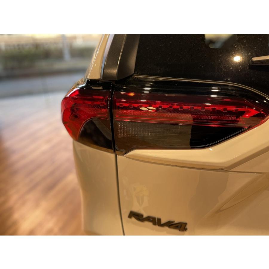 RAV4 50系 テールランプ ウィンカー バック 部分 スモークフィルム