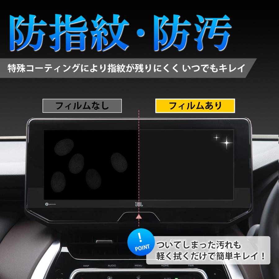 プリウス60系 フィルム ナビ 12.3インチ 低反射 PET製 自社製造 日本製