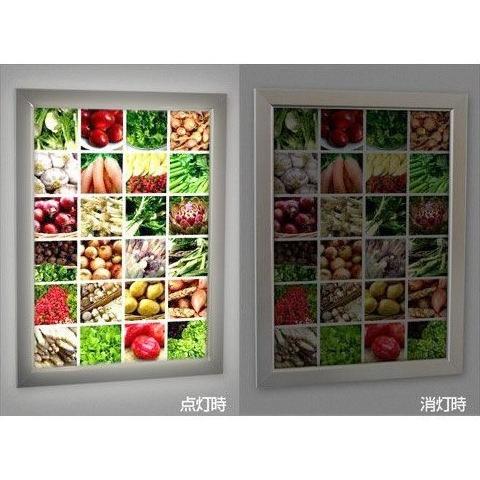 LEDライトパネル LED看板 A0サイズ ADアルミフレーム 1年保証付きの画像