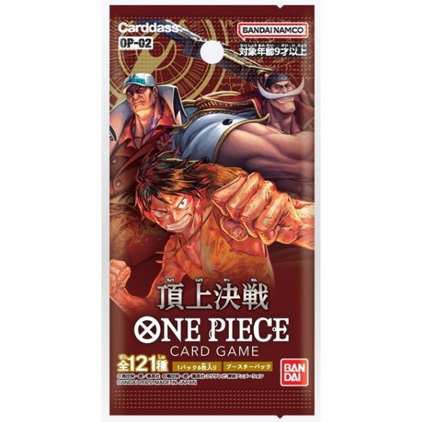 バンダイ BANDAI ONE PIECE カードゲーム 頂上決戦 OP-02 30パック