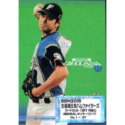 大谷翔平選手入り】BBM2015 北海道日本ハムファイターズカード