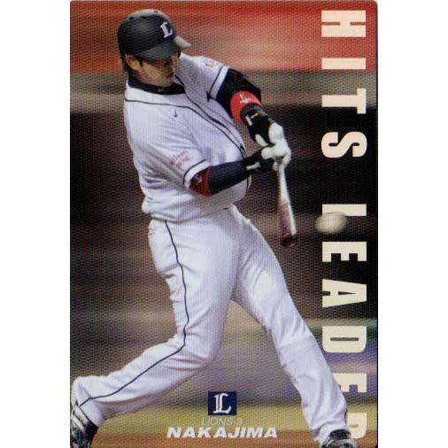 カルビー2010 プロ野球チップス 第二弾 HITSLEADERカード No.HL-10