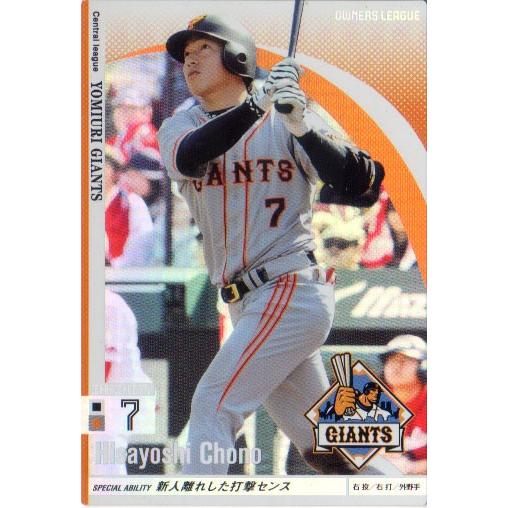 BANDAI オーナーズリーグ (読売ジャイアンツ) 長野久義 (1) : かーど屋