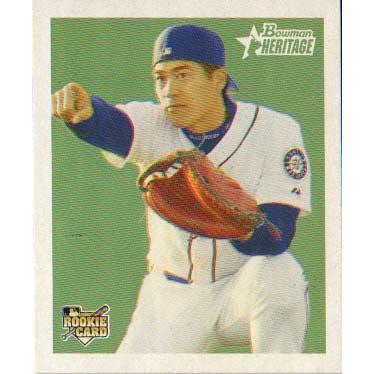 城島健司 2006 Topps Herirage Rookie Card Kenji Johjima : かーど屋 