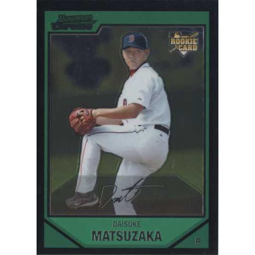 松坂大輔 2007 Topps Bowman Chrome Rookie Card Daisuke Matsuzaka 