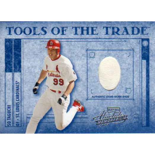 田口壮 2003 Playoff Absolute Memorabilia Shoe Card /125 So Taguchi
