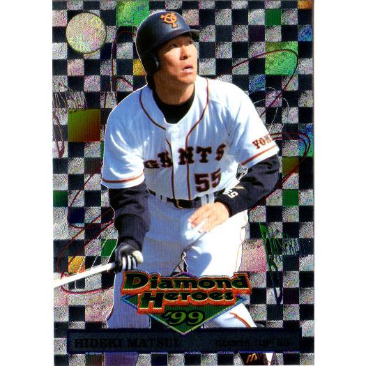 BBM1999 ダイヤモンドヒーローズ レギュラーカード No.60 松井秀喜