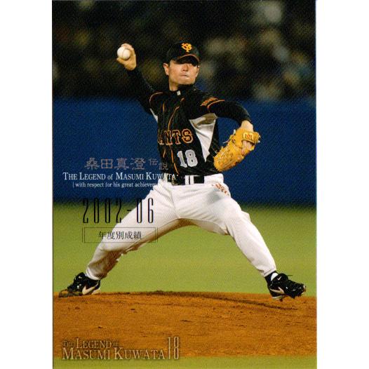 BBM2007桑田真澄伝説カードセット