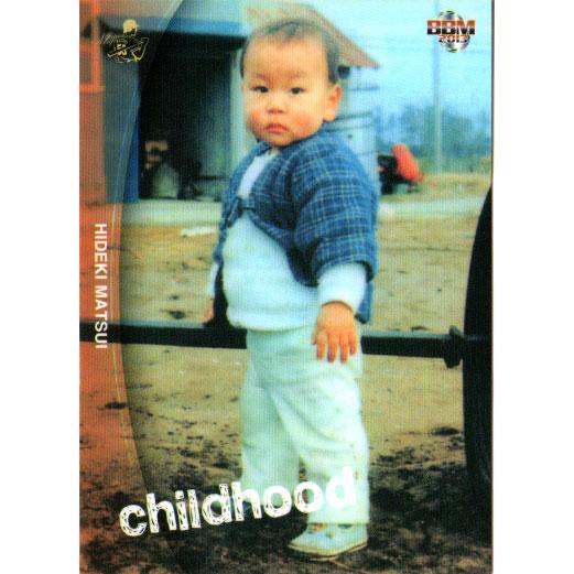 BBM2013 松井秀喜メモリアル カードセット レギュラーカード No.1 松井