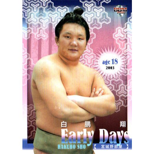 BBM2018 大相撲カード「RIKISHI」 レギュラーカード No.56 白鵬翔｜cardya2