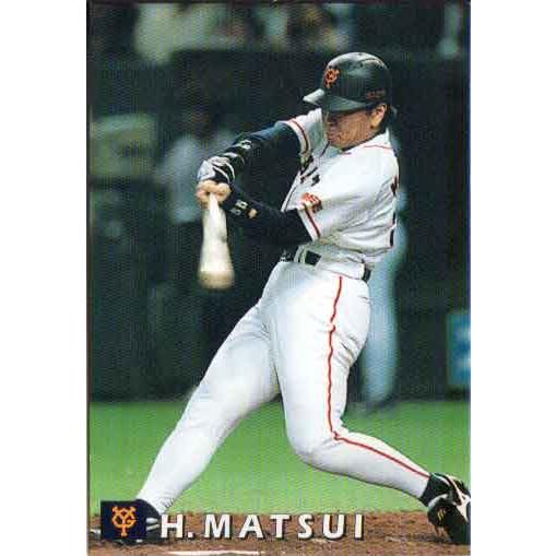 カルビー1998 プロ野球チップス 第三弾 レギュラーカード No.131 松井 