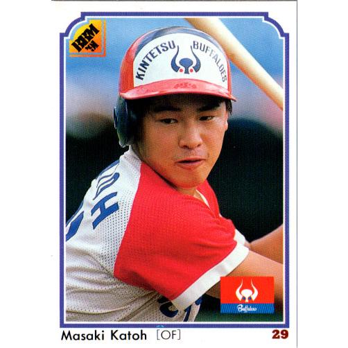 BBM1991 ベースボールカード レギュラーカード No.302 加藤正樹 : かー