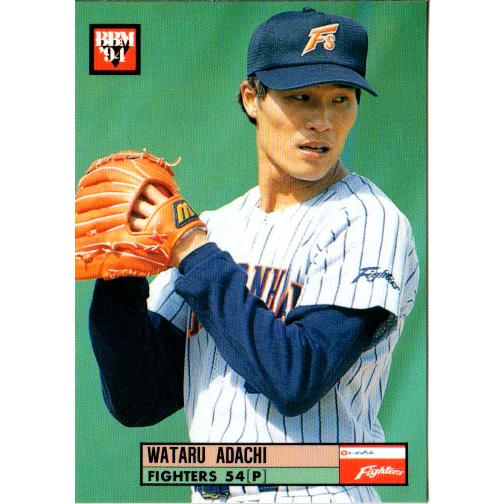 BBM1994 ベースボールカード レギュラーカード No.187 足立亘 : かーど