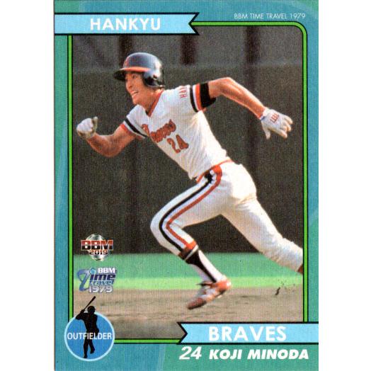 BBM2019タイムトラベル1979　山本浩二サインカード BBM2019タイムトラベル1979 山本浩二サインカード